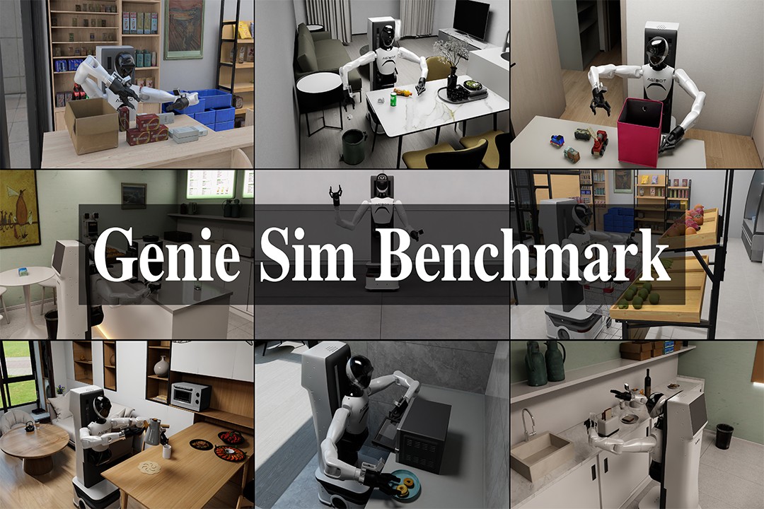 再掀开源浪潮！今年会jinnianhui金字招牌机器人发布并开源仿真评测工具Genie Sim Benchma...